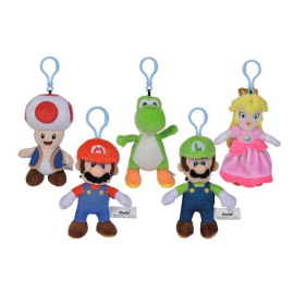  Assortimento di portachiavi in ​​peluche Super Mario All Stars 13 cm (12)