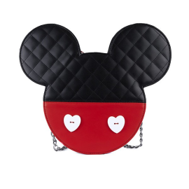  Disney Loungefly Mickey And Minnie Valentines borsa reversibile