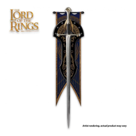 Repliche: 1:1 The Lord of the Rings Replica 1/1 Sword Anduril Sword of King Elessar Museum Collection Edition 134cm