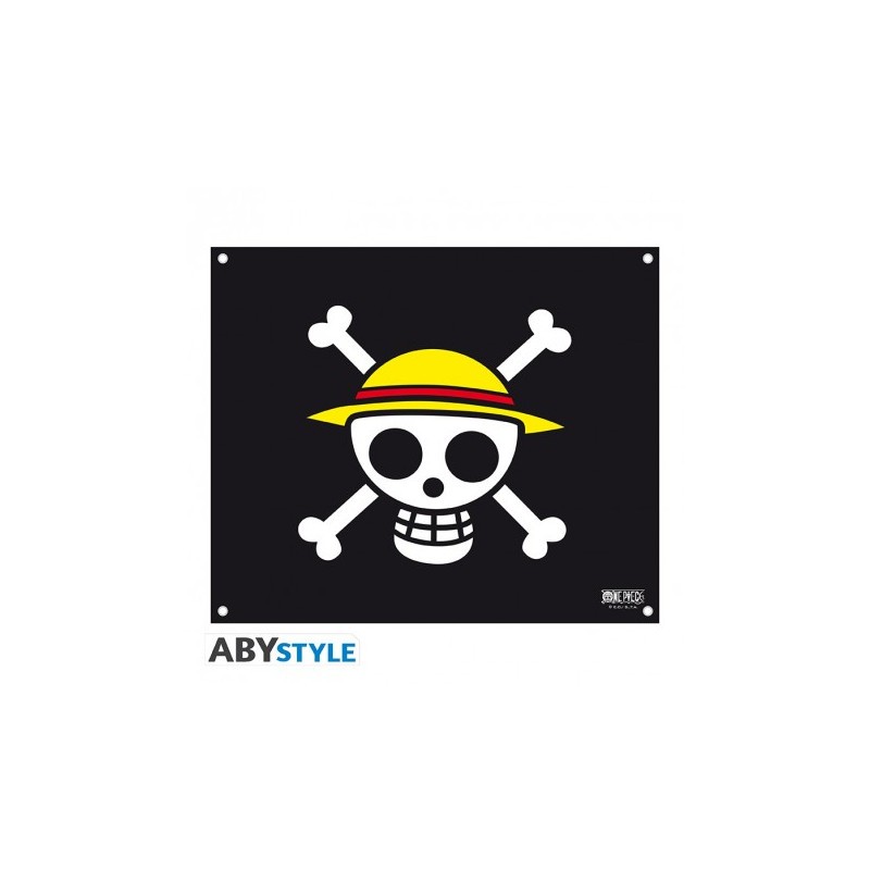 Abystyle ONE PIECE - Confezione Premium Bandiera + Portachi