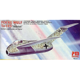 Kit modello Focke Wulf Ta 183 Huckebein
