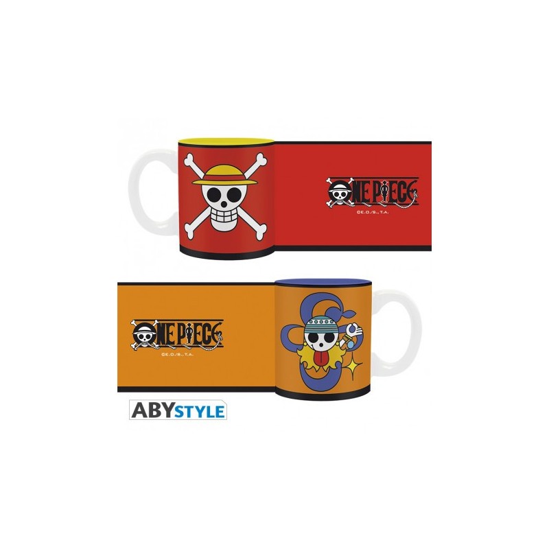 Tazze da Caffè - ABYStyle - One Piece - Set 2 Tazzine - Luffy & Nami -  Fumetteria Carta Viva