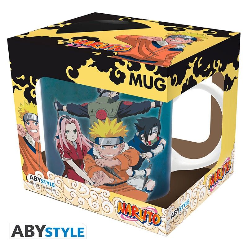 Abystyle NARUTO - Mug - 320 ml - Team 7 vs Haku/Zabuza - su