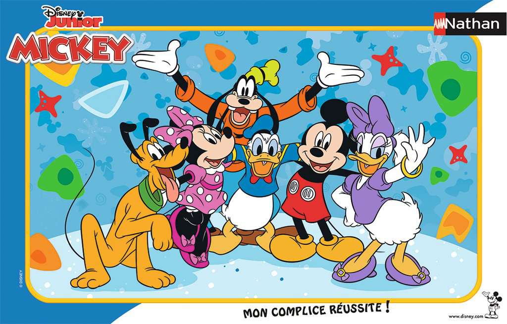 Ravensburger Puzzle con cornice 15' - Gli amici di Topolino / D