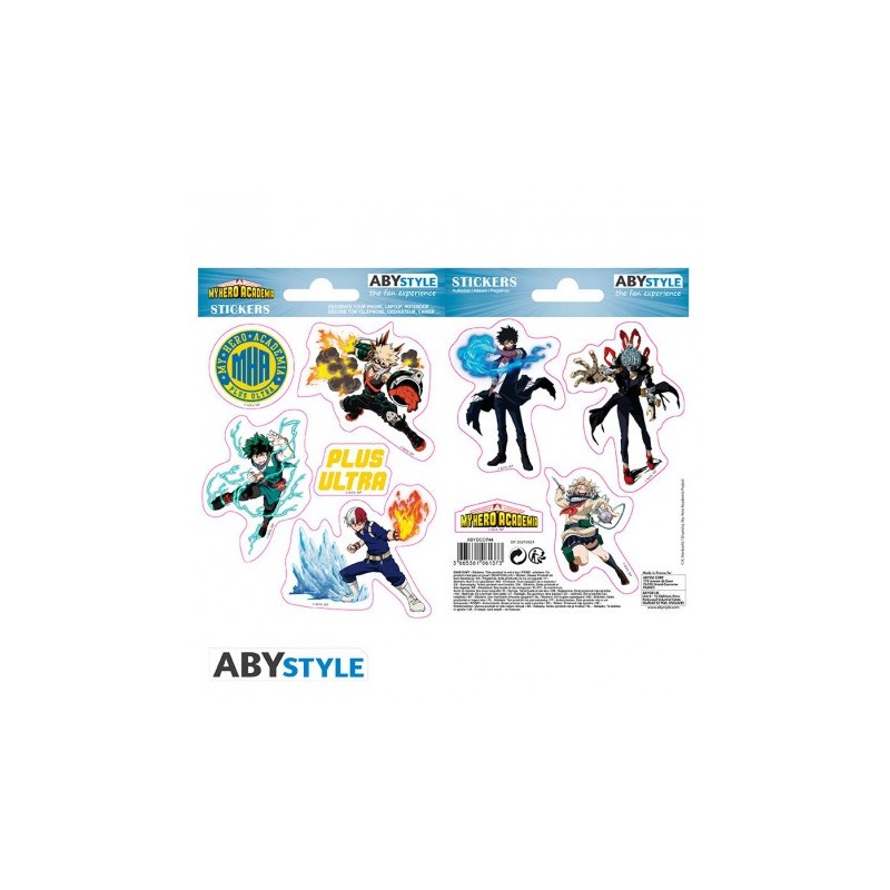 Abystyle HARRY POTTER - Adesivi - 16x11cm/ 2 fogli - Case d