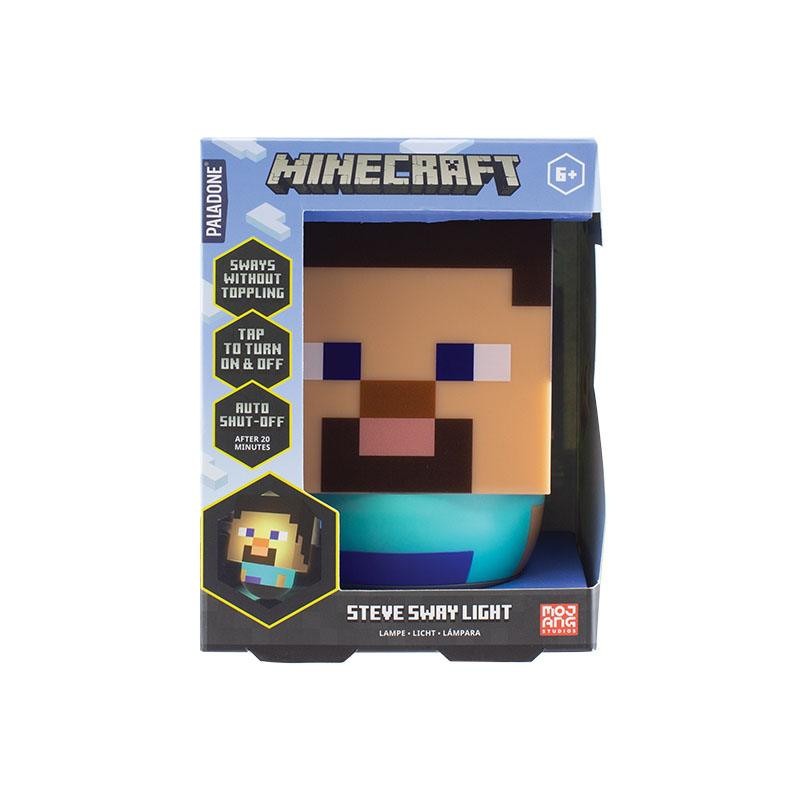 Lampada Minecraft - Steve