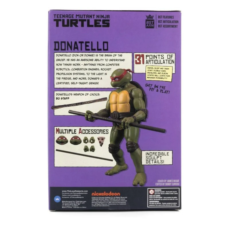 Action figure The loyal subjects Personaggio e fumetto di Teenage Mutant  Ninja Turt