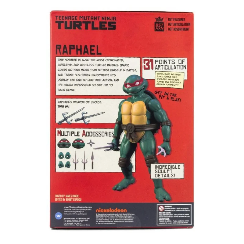 Action figure The loyal subjects Personaggio e fumetto di Teenage Mutant  Ninja Turt