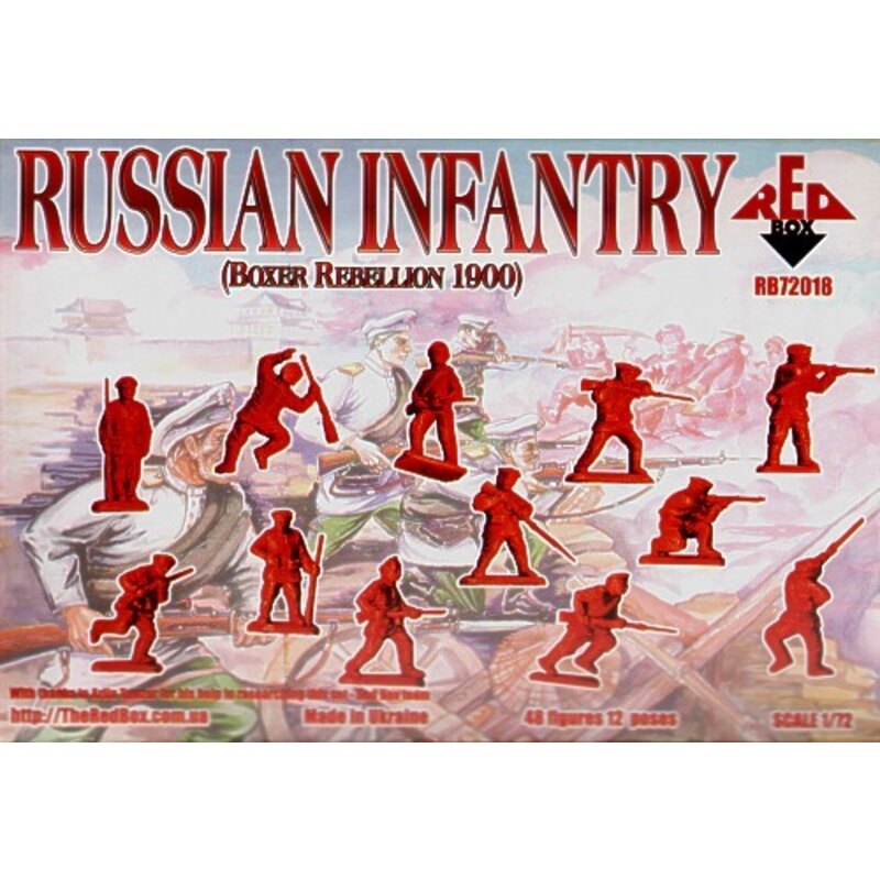 Russian infantry 1900 (Boxer Uprising)