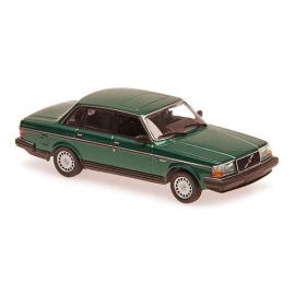 Automodello Volvo 240 gl verde scuro 1986