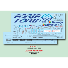  Airbus A320 ADRIA Airways (ZVE)