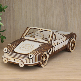 Modello in legno Le coupé sport