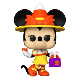 Figurina Disney Halloween POP! Figura in vinile Minnie Dolcetto o Scherzetto 9 cm