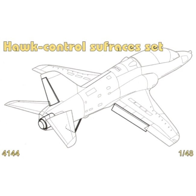 BAe Hawk separate control surfaces (per i kit modello da Airfix)