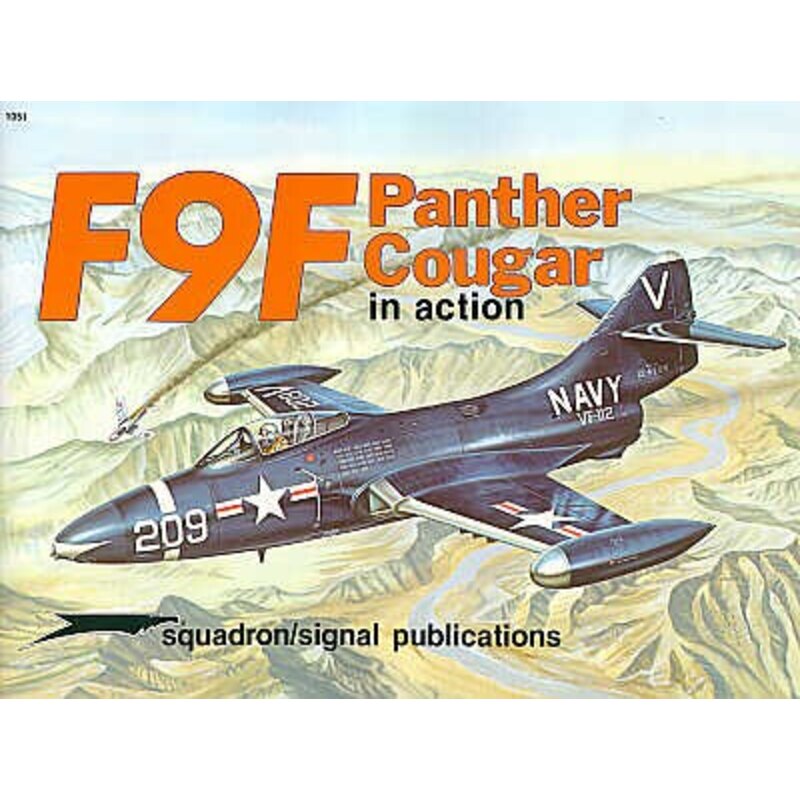 Libro Grumman F9F Panther and Cougar (In Action Series)