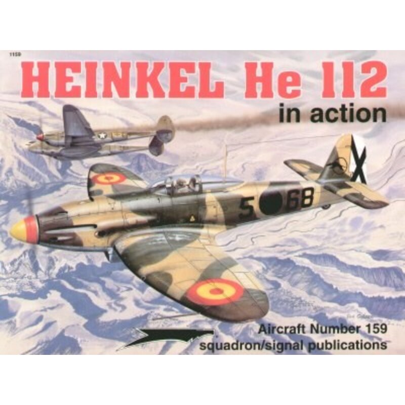 Libro Heinkel He 112 (In Action Series)