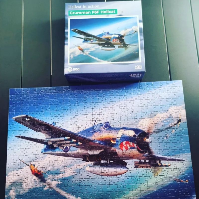 Puzzle Hellcat in action - Grumman F6F Hellcat