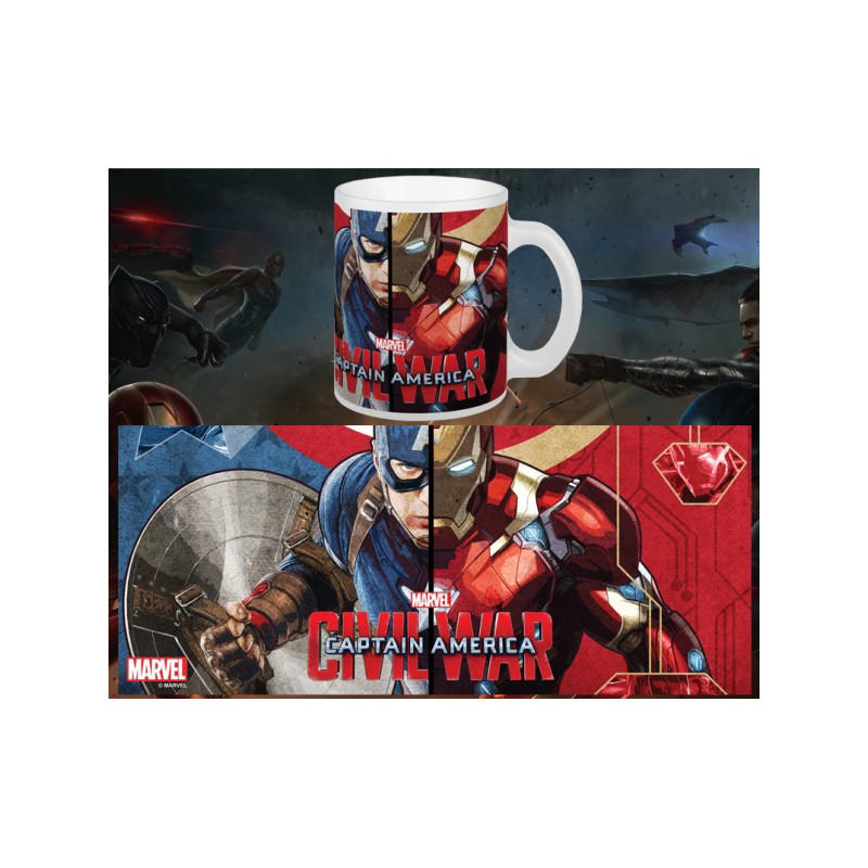 Semic CAPTAIN AMERICA CW SCEGLI LA TUA TAZZA LATERALE