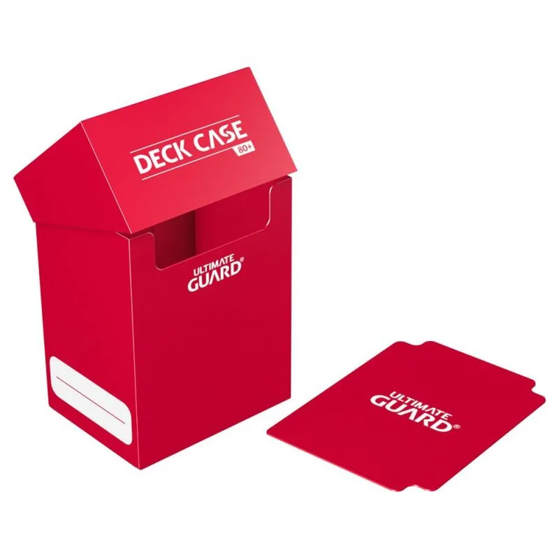 Ultimate Guard Deck Case 80+ Standard Size Red