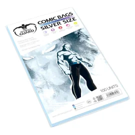 Ultimate Guard Comic Bags Resealable Silver Size (100)