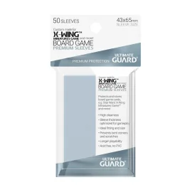 Ultimate Guard Premium Soft Sleeves for Board Game Cards Star Wars X-Wing Miniatures Game (50)