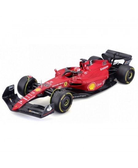 Carrera GO!!! Ferrari F1-75 Carlos Sainz modellino slot car