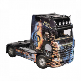 Modello di camion MERCEDES-BENZ ACTROS 4X2 "STOHOFER" CON LUCI A LED