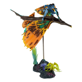 Avatar: The Waterway Deluxe Large Jake Sully & Skimwing Figures