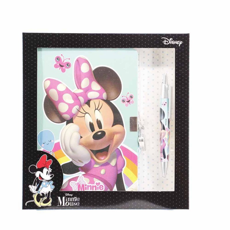 Cartoleria Karactermania Quaderno Disney con penna Minnie Tropic