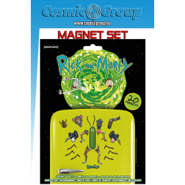  RICK AND MORTY THE PICKLE MAGNET SET