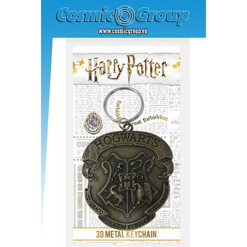 Porta-chiave Pyramid international HARRY POTTER HOGWARTS METAL KEYCHAIN