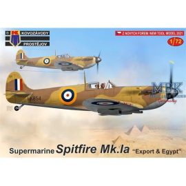 Kit modello Supermarine Spitfire Mk.Ia Export & Egypt