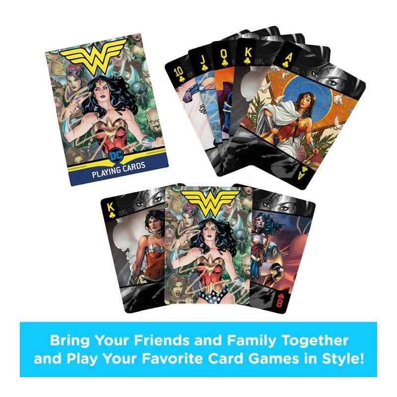 Aquarius DC COMICS WONDER WOMAN PLAYING CARDS