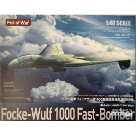 Kit modello Focke-Wulf 1000 Fast-Bomber, versione per carichi pesanti