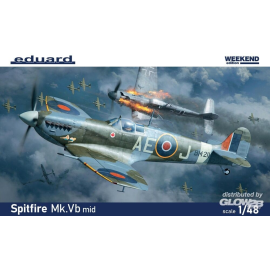 Kit modello Spitfire Mk.Vb metà, edizione del fine settimana