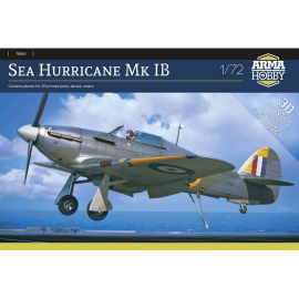  Sea Hurricane Mk Ib 1:72 Kit modello di aereo in plastica