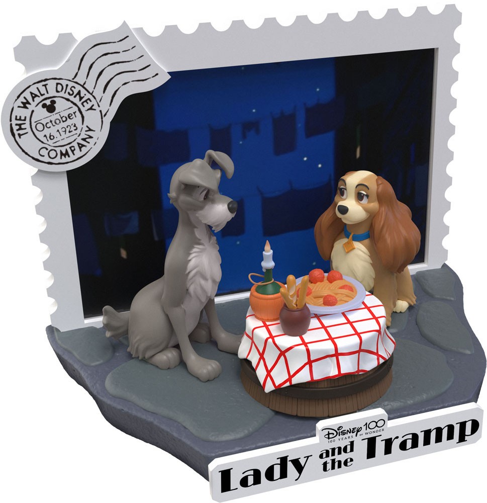 Beast-Kingdom USA  DS-136-Disney 100 Years of Wonder-Lady And The Tramp