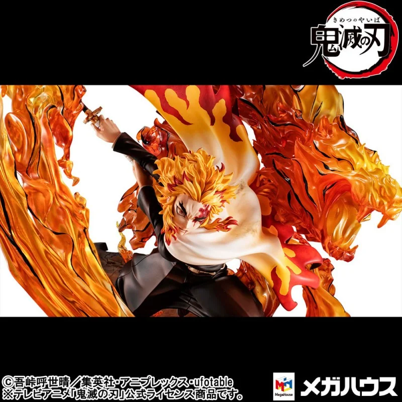 Aurabeam Rengoku Kyojuro Demoni Cacciatore Demons Slayer Portachiavi Anime  Giapponese & Manga Figura Ciondolo Anello Regalo, Multicolore rosso giallo,  Taglia unica : : Moda