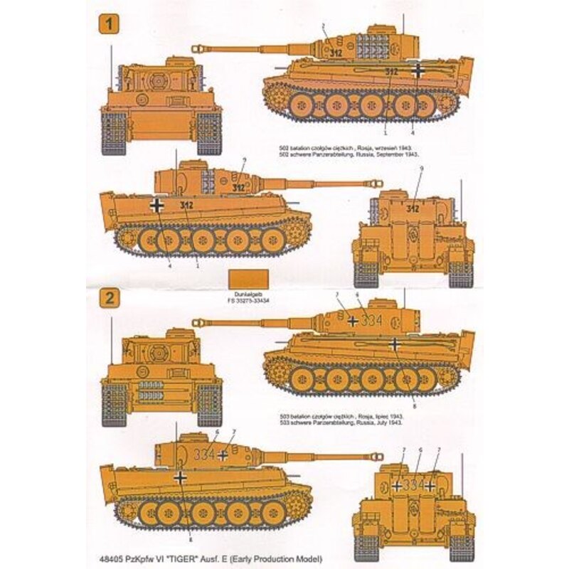 Pz.Kpfw.VI Tiger Aust. E (Early Production Model)