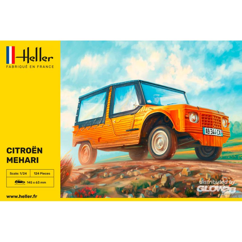 Kit modello Heller CITROEN MEHARI versione 1 nel 1001hobbies (Ref.80760)