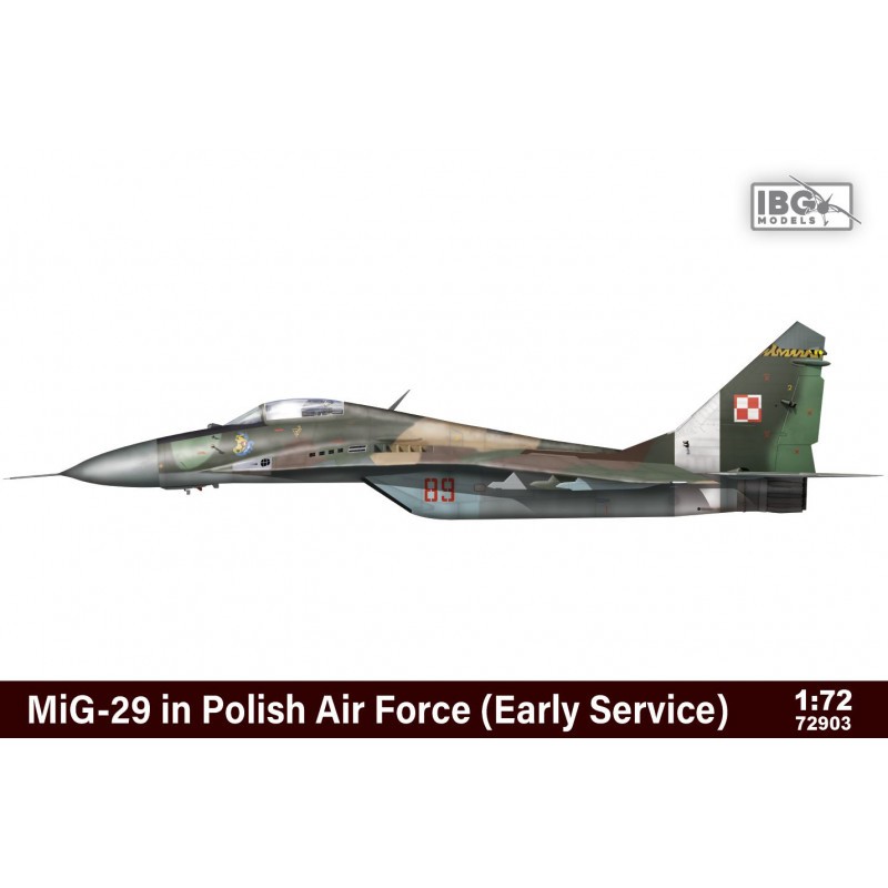 Kit modello Mikoyan MiG 29 nell aeronautica militare polacca