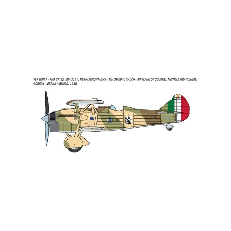 Modellino di un aereo da guerra Giallo mimetico