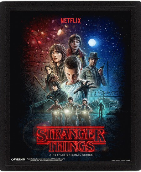 Pyramid international STRANGER THINGS POSTER 3D LENTICULAR