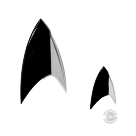 Repliche: 1:1 Distintivo e spille magnetici neri della Flotta Stellare Star Trek Discovery Replica 1/1