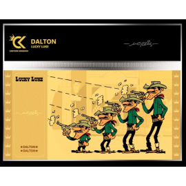  LUCKY LUKE - Dalton - Biglietto d'oro