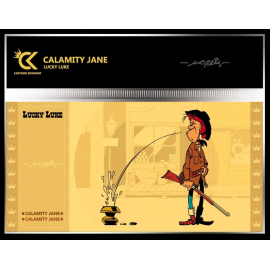  LUCKY LUKE - Calamity Jane - Biglietto d'oro