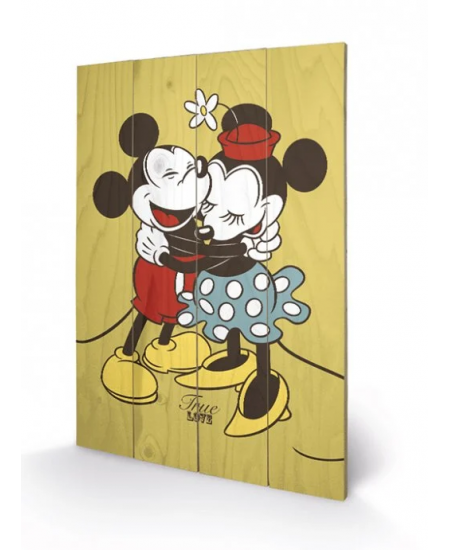 Pyramid international DISNEY - Topolino a colori - Stampa su legno 40x59