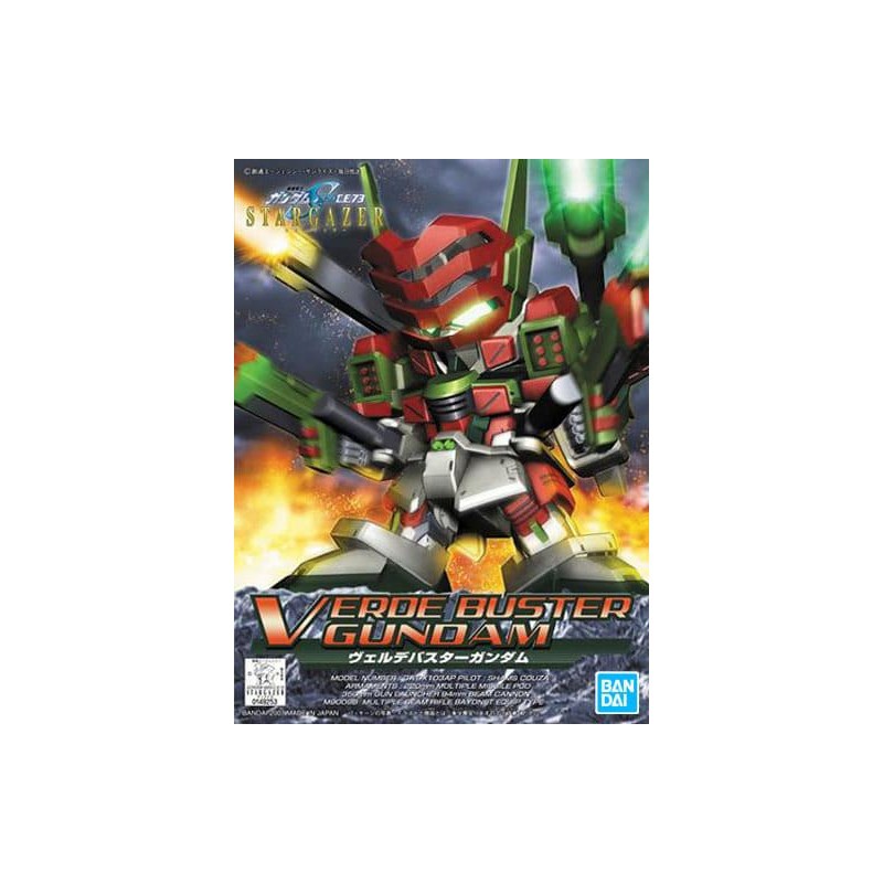 Gunpla GUNDAM - SD Gundam BB Senshi Verde Buster Gundam - Kit modello