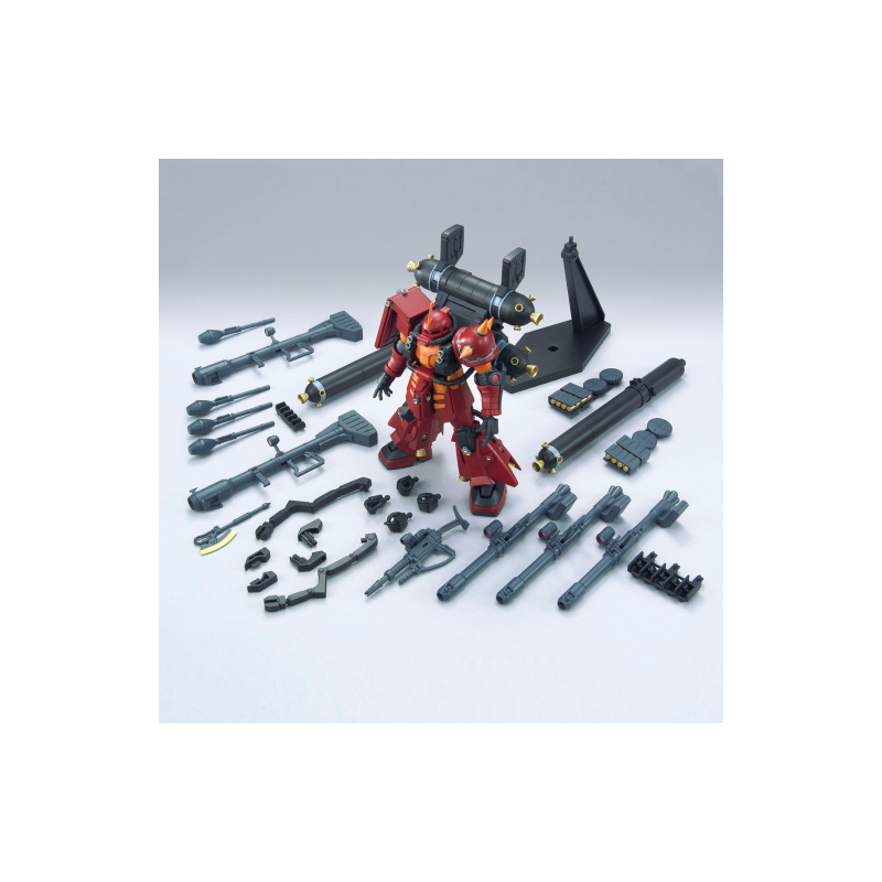 GUNDAM - HGUC 1/144 ZAKU II High Mobility "Psycho Zaku" - Model Kit