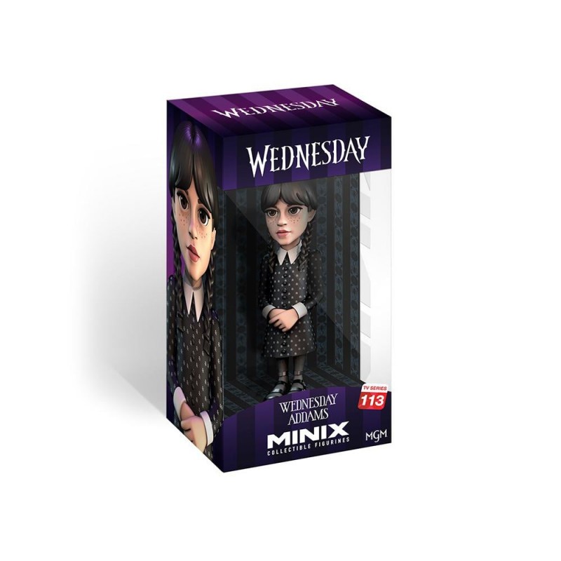 Minix - Personaggio Mercoledì Addams 12 cm